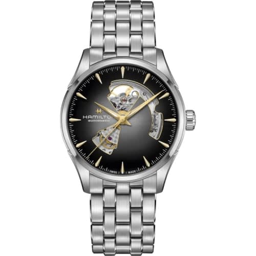 Hamilton Jazzmaster Open Heart 42 Stainless Steel / Grey Gradient / Bracelet