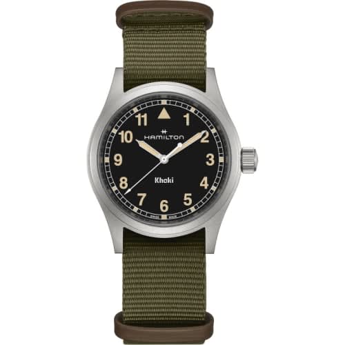 Hamilton Khaki Field Quartz 38 Stainless Steel / Black