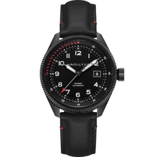 Hamilton Khaki Pilot Takeoff Air Zermatt