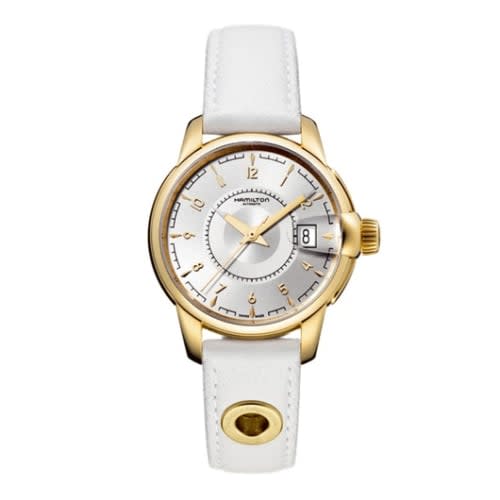 Hamilton Railroad 38 Auto Yellow Gold / Silver