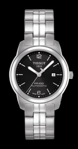Tissot PR 100 Automatic 27 Stainless Steel / Black / Bracelet