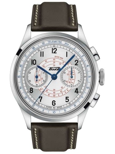 Tissot Telemeter 1938 Chronograph Stainless Steel / Silver