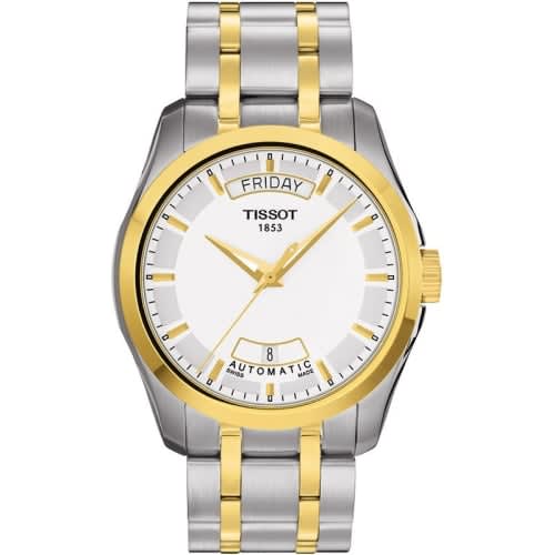Tissot Couturier Automatic Day-Date Two Tone