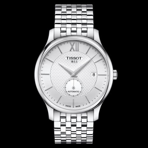 Tissot Tradition Automatic Small Second Stainless Steel / Silver / Bracelet