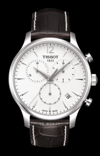 Tissot Tradition Chronograph Stainless Steel / Silver