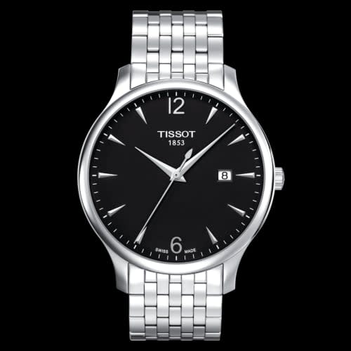 Tissot Tradition Stainless Steel / Black / Bracelet