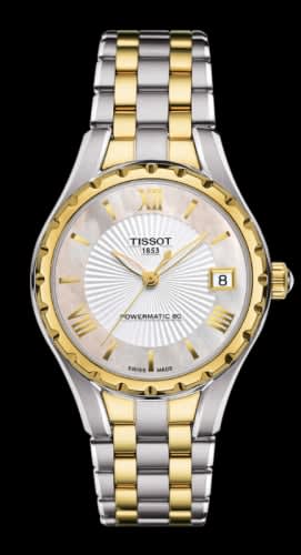 Tissot Lady 80 Automatic Stainless Steel / PVD Gold / MOP