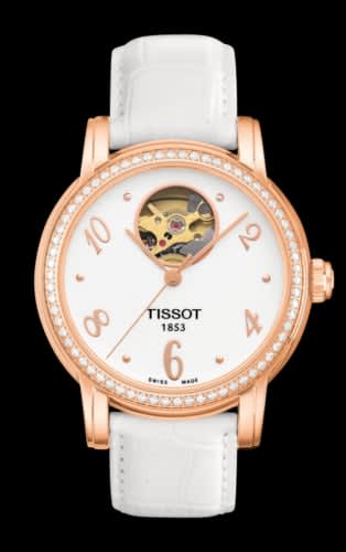 Tissot Lady Heart Rose Diamond