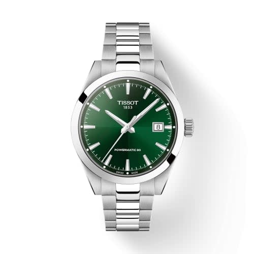 Tissot Gentleman Powermetic 80 38 Stainless Steel / Green / Bracelet