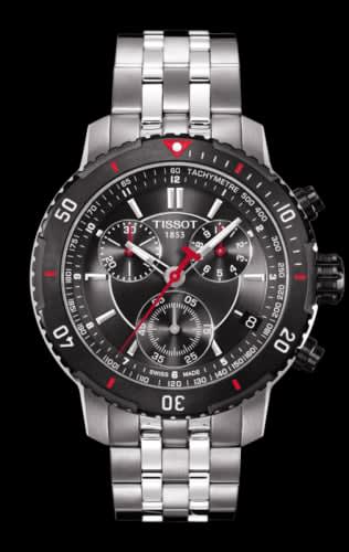 Tissot PRS 200 Quartz Chronograph PVD Bezel