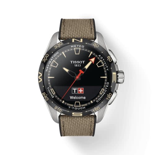 Tissot T-Touch Connect Solar Titanium - Ceramic / Black / Fabric