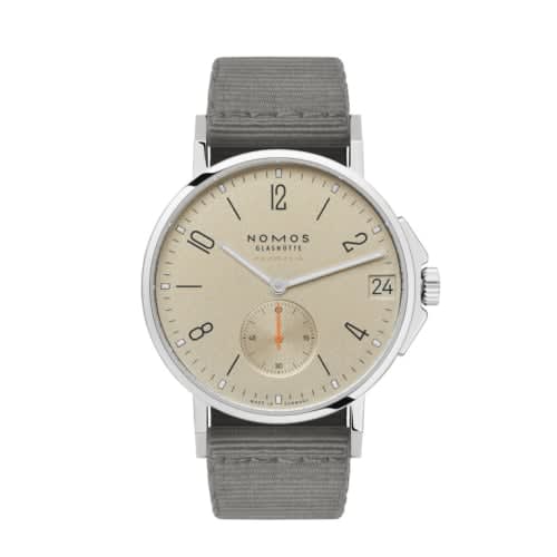 Nomos Glashütte Ahoi Neomatik 38 Sand / Open Case Back
