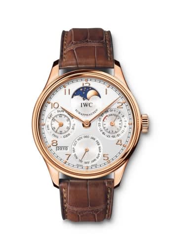 IWC Schaffhausen Portugieser Perpetual Calendar 5023 Red Gold / Silver