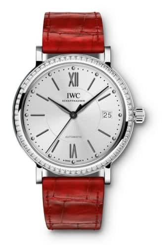 IWC Schaffhausen Portofino Automatic 37 Stainless Steel / Diamond / Silver