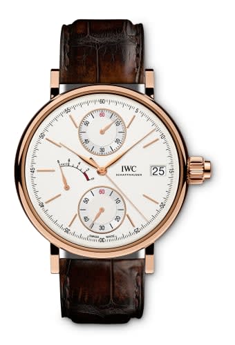 IWC Schaffhausen Portofino Hand-Wound Monopusher Red Gold / Silver