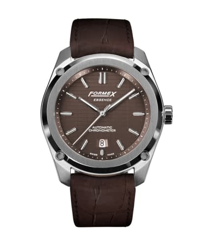 Formex Essence Automatic Chronometer Brown / Croco