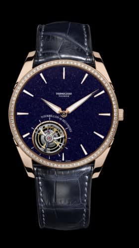 Parmigiani Fleurier Tonda 1950 Tourbillon Diamond / Blue Aventurine