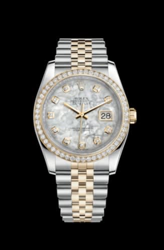 Rolex Datejust 36 Rolesor Yellow Diamond / Jubilee / MOP