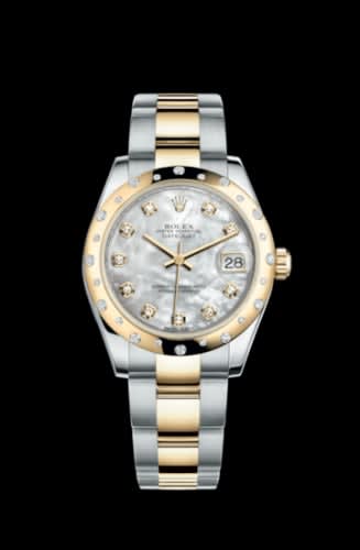 Rolex Datejust 31 Rolesor Yellow Domed Diamond / Oyster / MOP Diamond