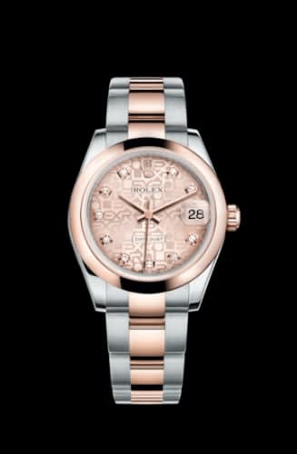 Rolex Datejust 31 Rolesor Everose Domed / Oyster / Pink Computer