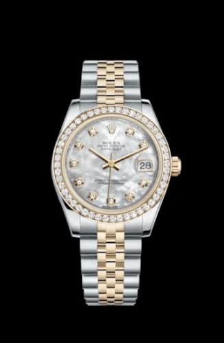 Rolex Datejust 31 Rolesor Yellow Diamond / Jubilee / MOP