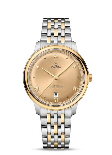 Omega De Ville Master Chronometer Stainless Steel - Yellow Gold / Champagne / Bracelet