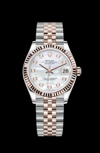 Rolex Datejust 31 Stainless Steel / Rose Gold / Fluted / MOP / Jubilee