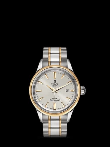 Tudor Style 28 Stainless Steel / Yellow Gold / Silver / Bracelet