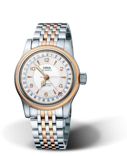 Oris Big Crown Pointer Date 36 Stainless Steel - Rose Gold / Silver / Bracelet
