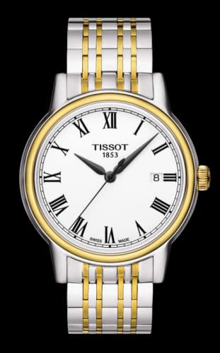Tissot Carson Quartz 40 Stainless Steel / Yellow Gold PVD / White / Bracelet