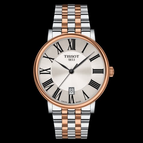 Tissot Carson Premium Quartz 40 Stainless Steel - Rose Gold / Silver / Bracelet