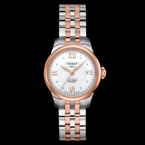 Tissot Le Locle Automatic Lady Stainless Steel - Rose Gold / Silver / Bracelet