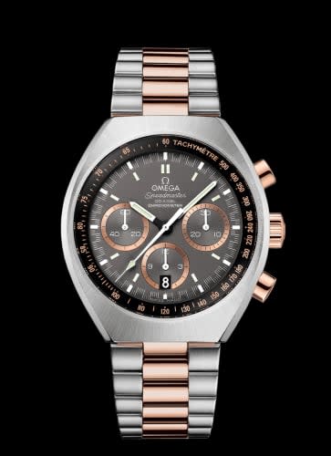 Omega Speedmaster Mark II Co-Axial Chronograph Stainless Steel / Sedna Gold / Grey / Bracelet