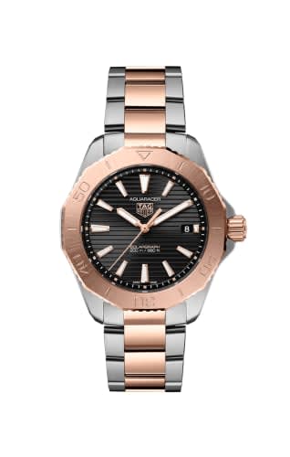 TAG Heuer Aquaracer Professional 200 Quartz 40 Stainless Steel - Rose Gold / Black
