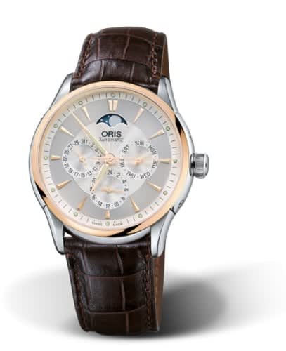 Oris Artelier Complication 40 Stainless Steel - Rose Gold / Silver