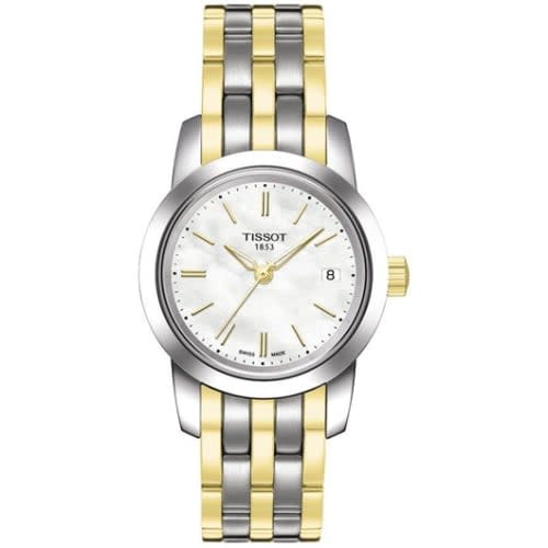 Tissot Dream Quartz 28 Stainless Steel / PVD Yellow Gold / MOP / Bracelet