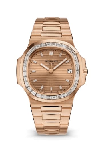 Patek Philippe Nautilus 5723 Rose Gold - Diamond / Rose