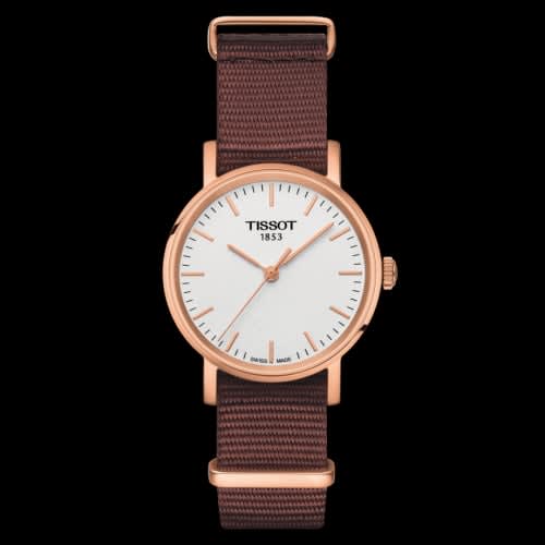 Tissot Everytime Small Rose Gold PVD / Silver / NATO