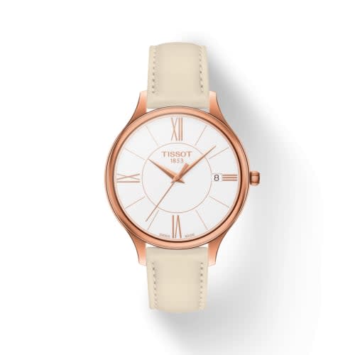 Tissot Bella Ora Round Rose Gold / White