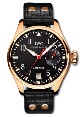 IWC Schaffhausen Big Pilot Rose Gold / Black / Rabat