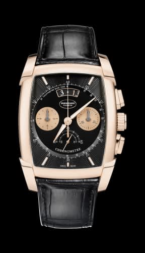 Parmigiani Fleurier Kalpa Chronor Rose Gold / Black / Alligator