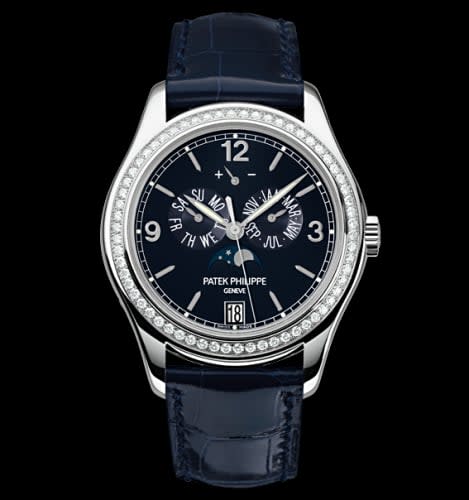 Patek Philippe Annual Calendar 5147 White Gold / Navy Blue
