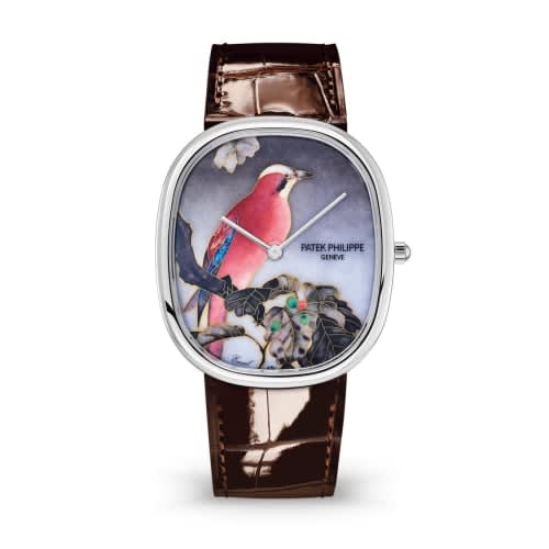 Patek Philippe Golden Ellipse 5738 White Gold / Japanese Prints