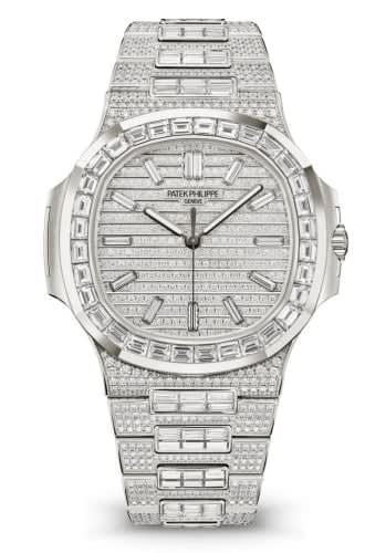 Patek Philippe Nautilus 5811 White Gold / Haute Joaillerie
