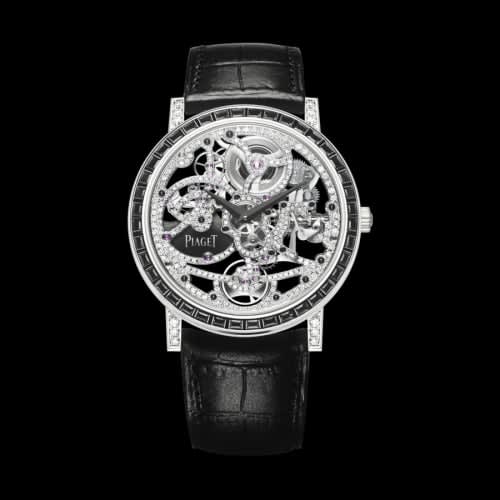 Piaget Altiplano Skeleton White Gold Black Diamonds