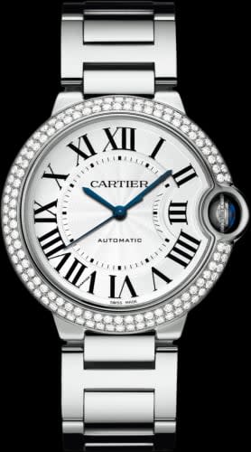 Cartier Ballon Blue de Cartier 36 Automatic White Gold / Diamonds / Bracelet