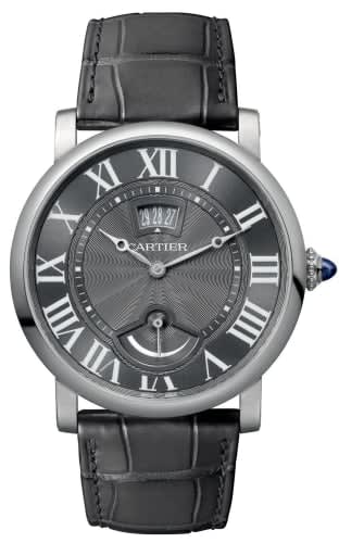 Cartier Rotonde de Cartier Calendar Aperture and Power Reserve White Gold / Grey