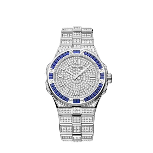 Chopard Alpine Eagle Frozen 41 White Gold - Sapphire