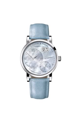 A. Lange & Söhne Kleine Lange 1 White Gold / Blue Mother of Pearl
