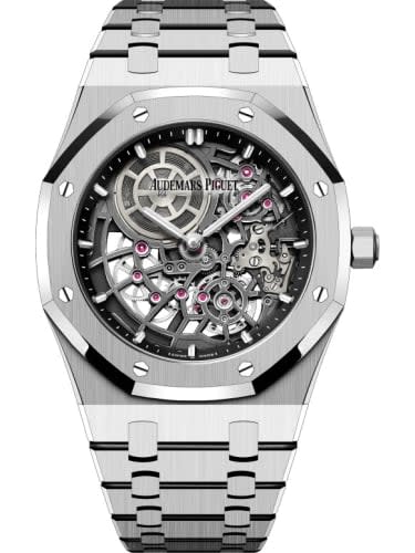 Audemars Piguet Royal Oak Extra-Thin Openworked White Gold